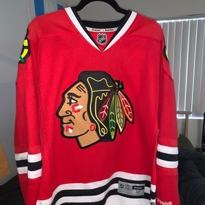 Reebok Chicago Blackhawks Hockey Jersey